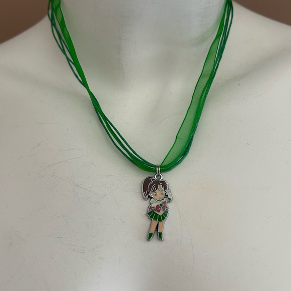 5/$25 Sailor moon JUPITER choker necklace 💚 - Picture 3 of 7